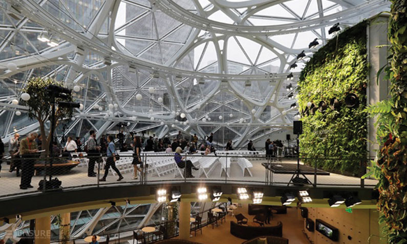 Amazon เปิดตัวอาคาร The Spheres ที่เต็มไปด้วยธรรมชาติใจกลางเมือง